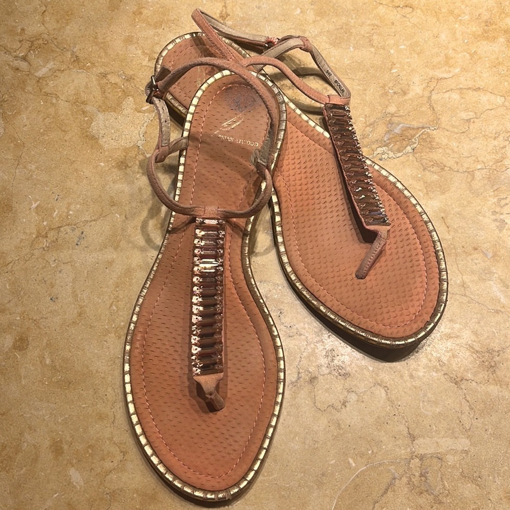 Rhinestone Brian Atwood Sandals